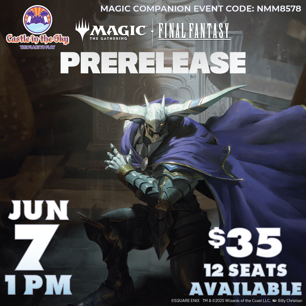 Final Fantasy Prerelease Event Graphic