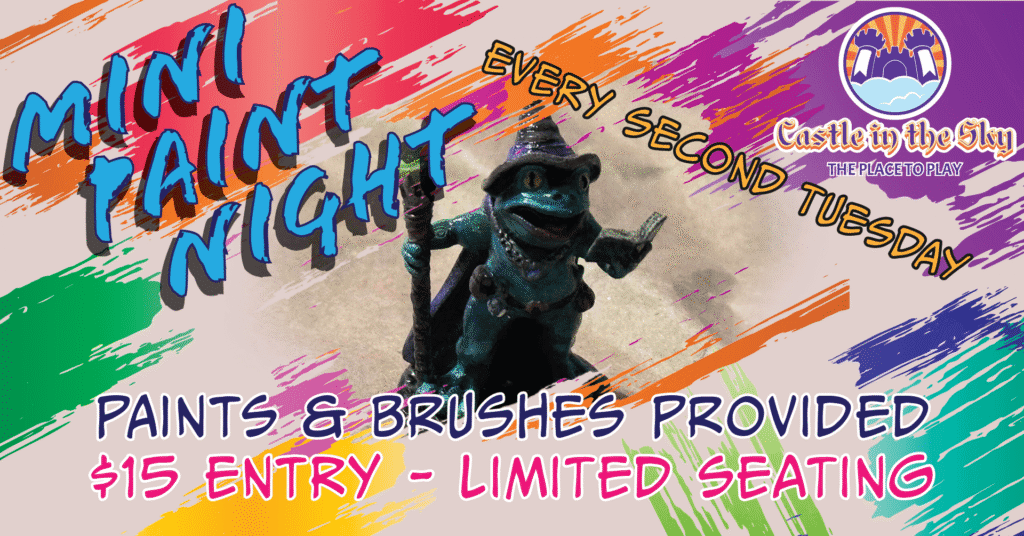 Mini Paint Night Graphic
