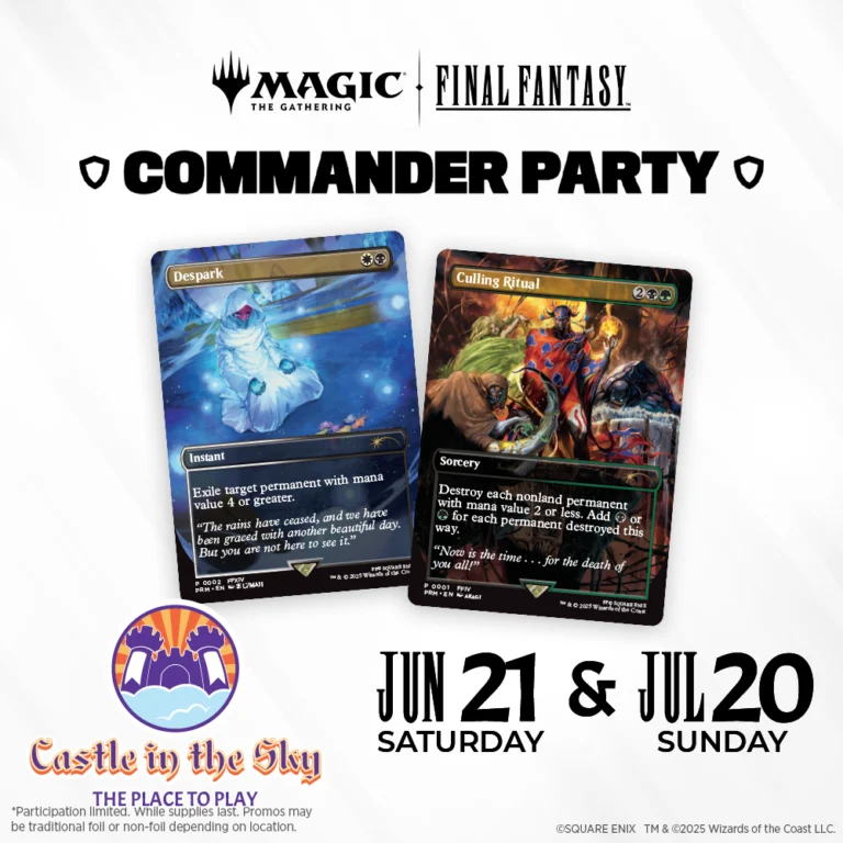 The Castle's Final Fantasy Commander Party (ZQ8QYNQ)