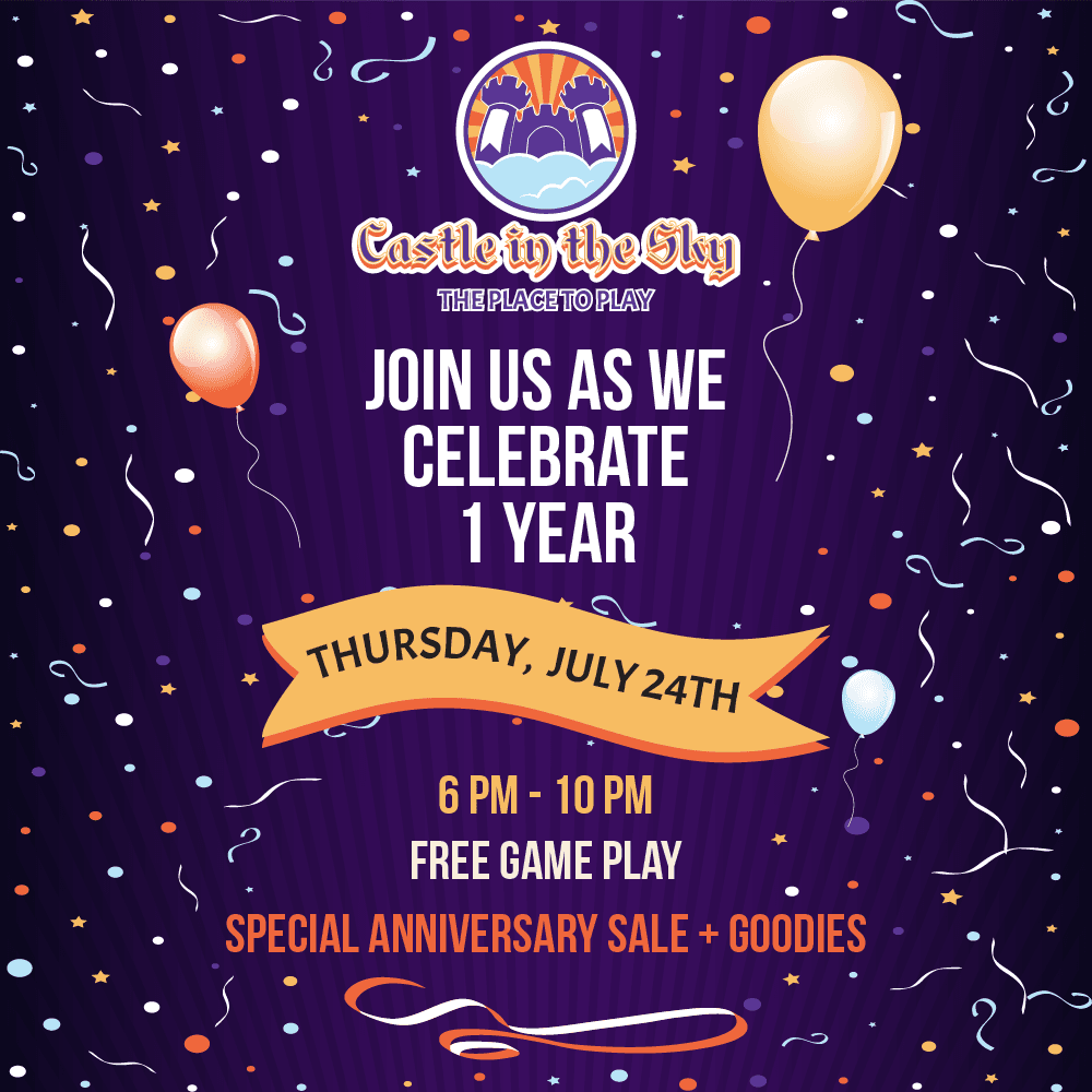 1 Year Anniversary Graphic