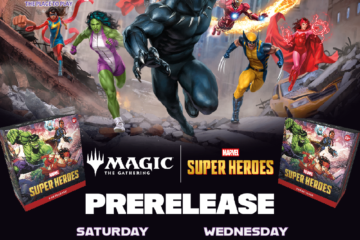 Magic The Gathering - Marvel Super Heroes Prerelease graphic