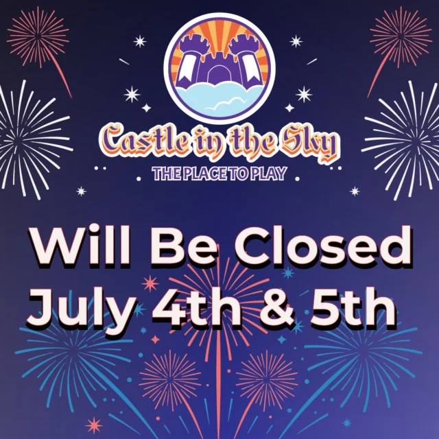 We will be closed this Saturday and Sunday.

Happy Fourth of July to everyone!